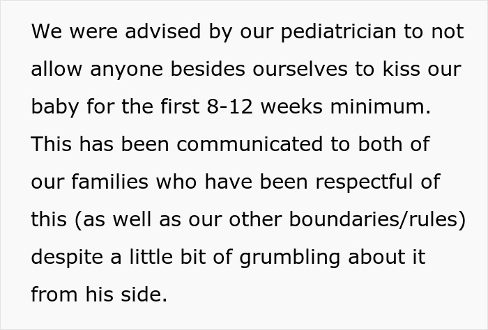 Woman Kisses Her Baby In Front Of MIL While She’s Not Allowed To, Gets Asked To Stop But Refuses